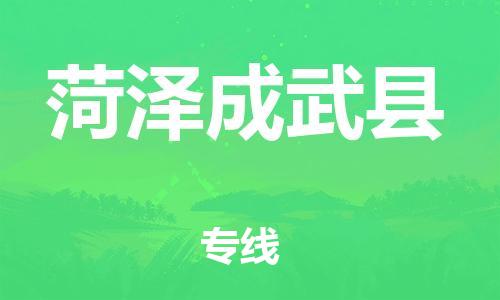 邯鄲到菏澤成武縣物流公司-物流公司保證時效-服務(wù)周到